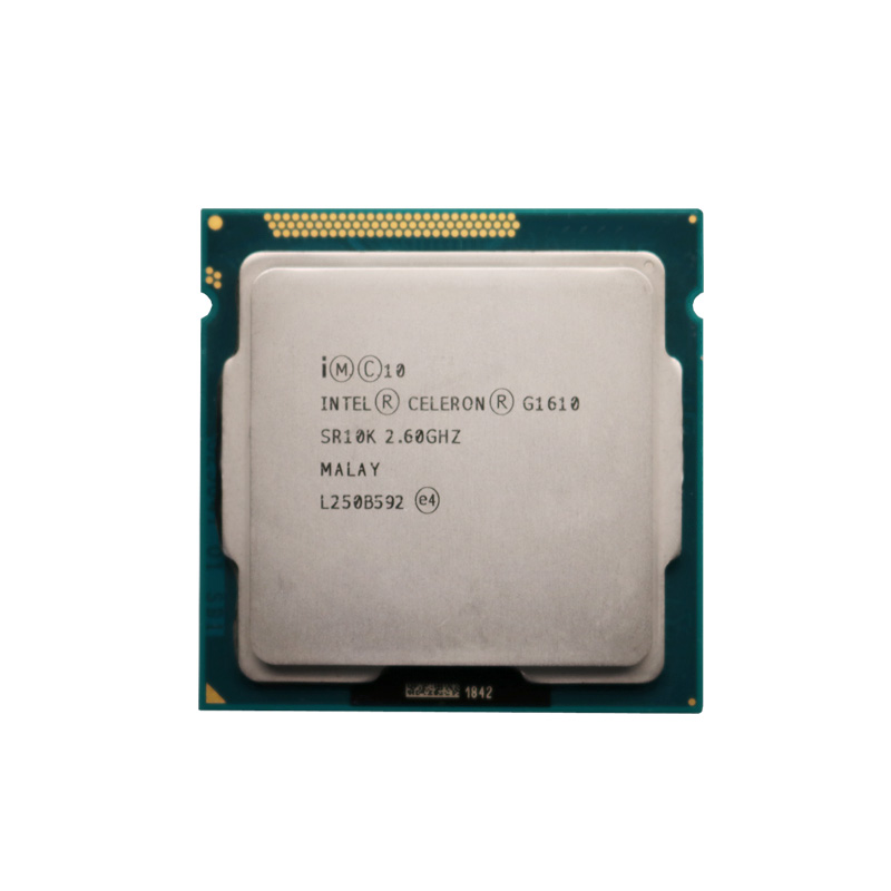 Двухъядерный процессор Intel G1610 2 Мб Кэш 2,6 ГГц розетка LGA1155 настольный процессор