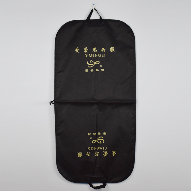 Custom Zip Lock Foldable Biodegradable Garment Bag Suit Bag Garment