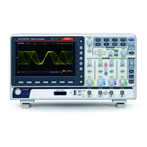 GW Instek MSO-2104EA 100 MHz. Цифровой осциллограф 4 канала
