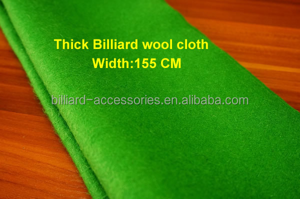 Economic Wool Snooker Cloth /Nylon Pool Table Cloth