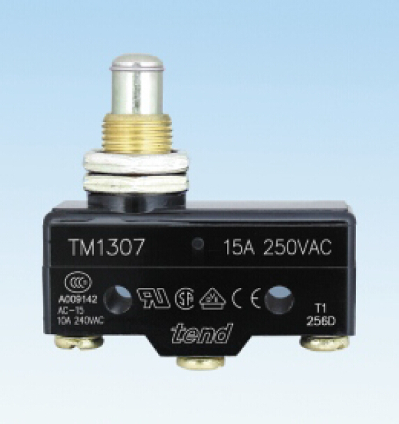 Электрический микропереключатель TEND Model TM1307, 15 А, 250 В