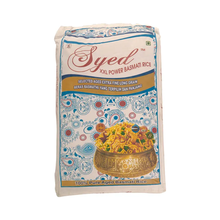 25kg Quality Brand Syed XXL Power Basmati Rice