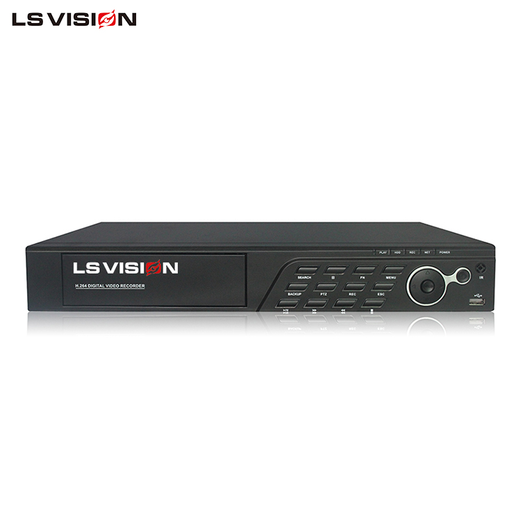 Lsvision 8-канальный сетевой видеорегистратор 1080p AHD TVI CVI аналоговый полимерная батарея с настраиваемым выходным 2HDD CCTV DVR