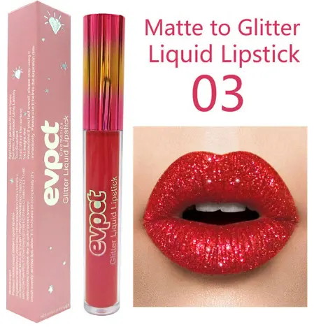 Drop shipping Lipstick Diamond Glitter Lip Gloss