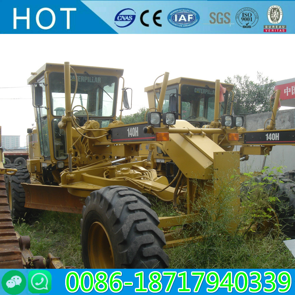 original condition caterpillar 90% new 140H used Japan 140H motor graders