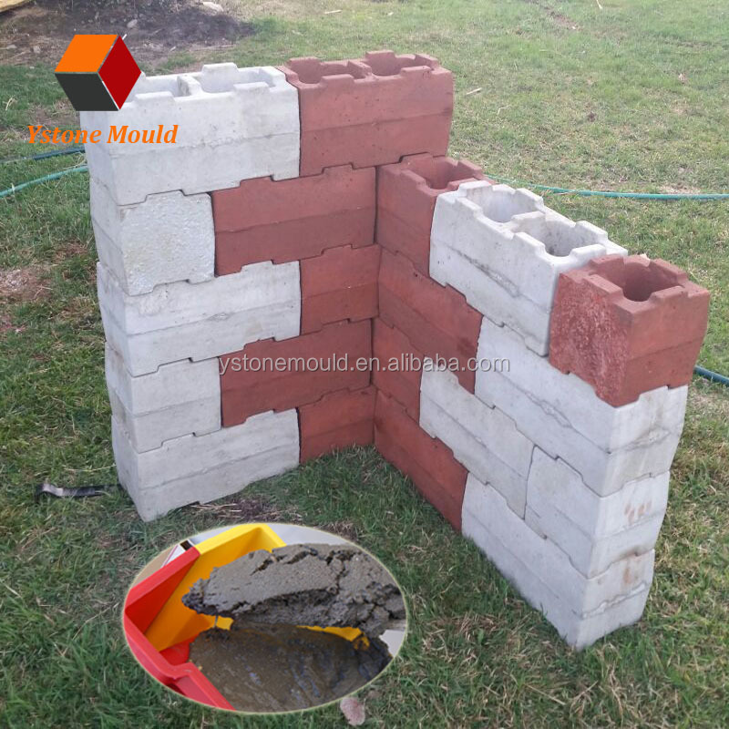 Plastic interlocking hollow block molds for sale in Kenya