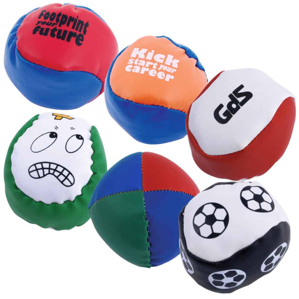 Пользовательский 9 панелей Hacky Sack с логотипом, размер печати 6 см
