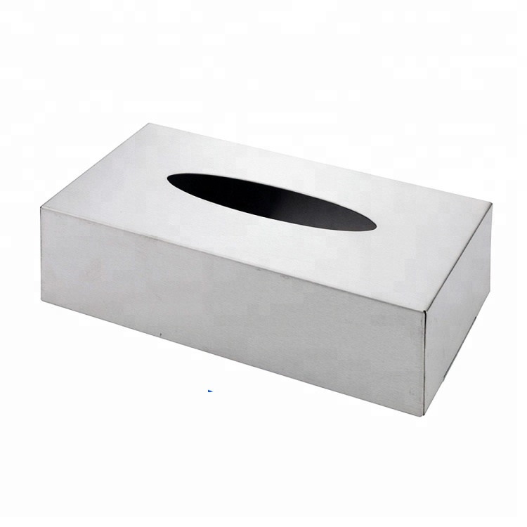Прямоугольный бытовой салфеток из нержавеющей стали диспенсер tissue box