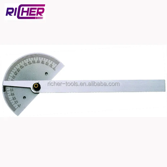 Plate Type 0-180 Degree Bevel Protractor