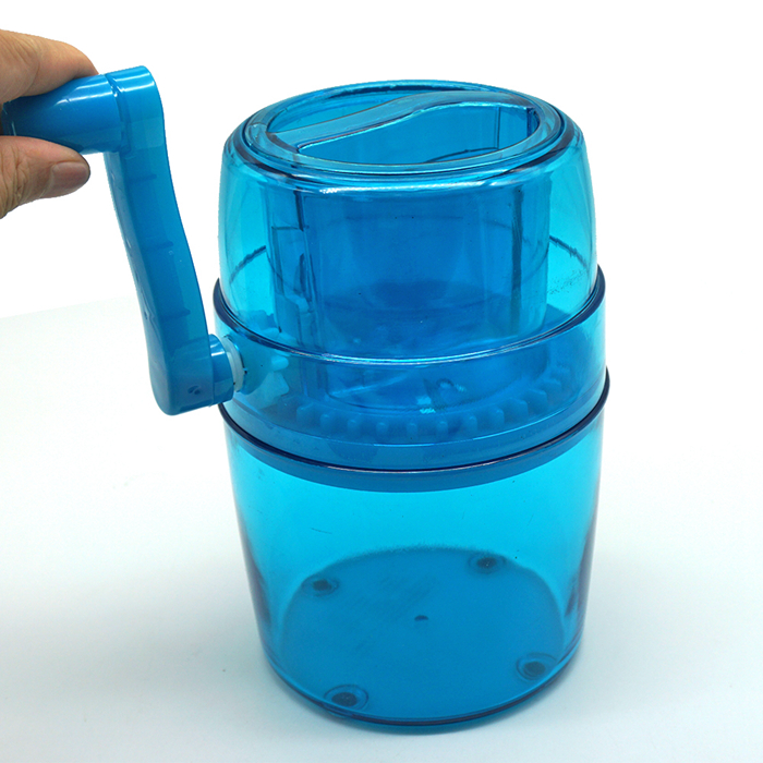 Снег Конус Smoothie Maker машина портативный рукоятки руководство дробилки льда