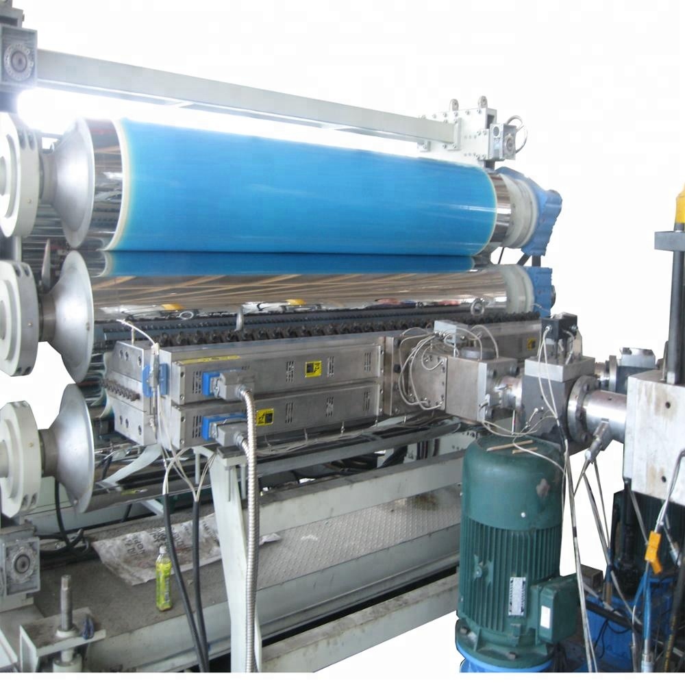 pvc flex banner production line/making machine/extruder