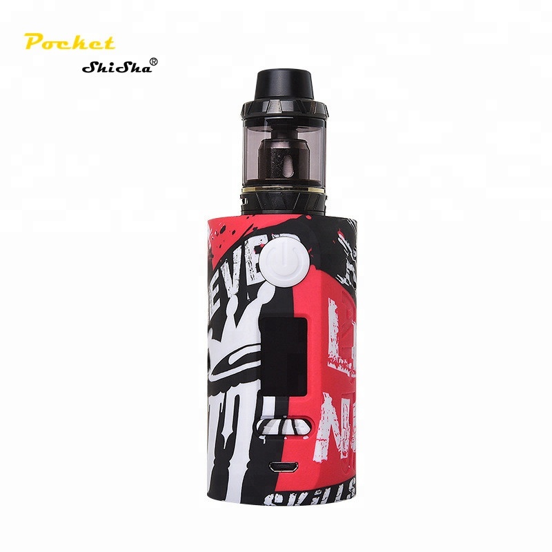 100% оригинальная электронная сигарета с OLED-дисплеем Vapor Storm Puma 200 Вт Набор для вейпа с баком Hawk