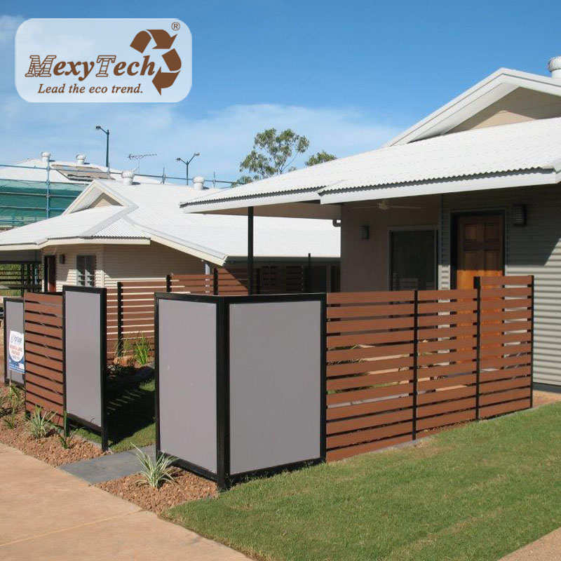 high quality cheap wood plastic composite wpc decorative garden fence price for sale