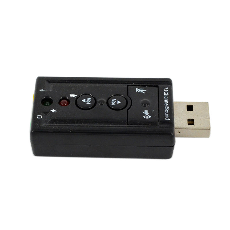USB 2,0 Стерео 7,1 аудио Carte Виртуальный адаптер Внешний сон наушники карта звука