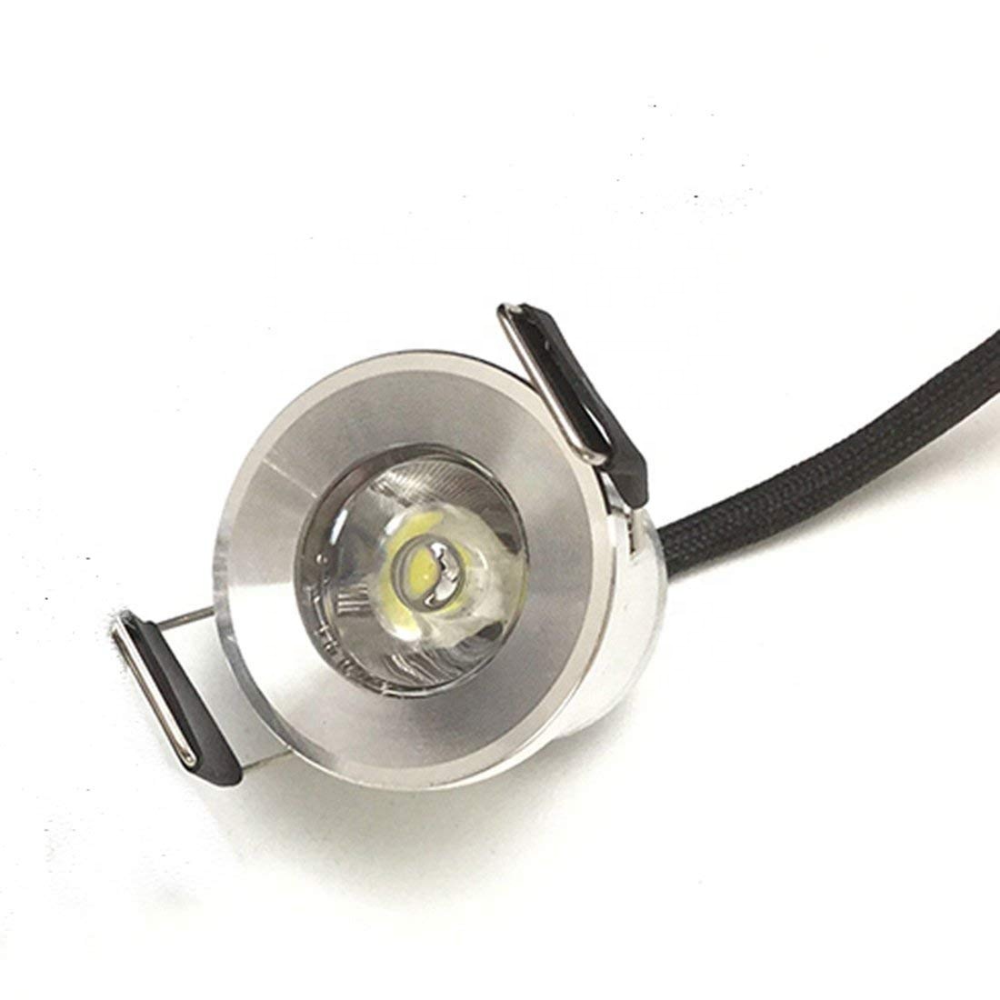 2 года гарантии Мини пятна СИД крытый 1w 12v 220v ювелирные изделия шкаф дисплея СИД свет, led дисплей