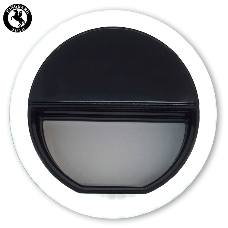 Shenzhen factory style led ring light led selfie flash light for smartphone