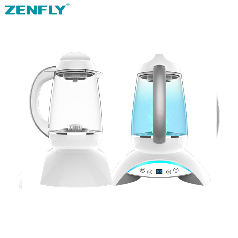 ZENFLY rtable водорода электролизер воды Канада, BPA бесплатно Экологичный пластик кувшин с угольный фильтр H3