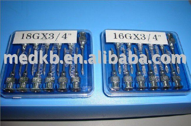 Metal Veterinary Needle 14G-24G