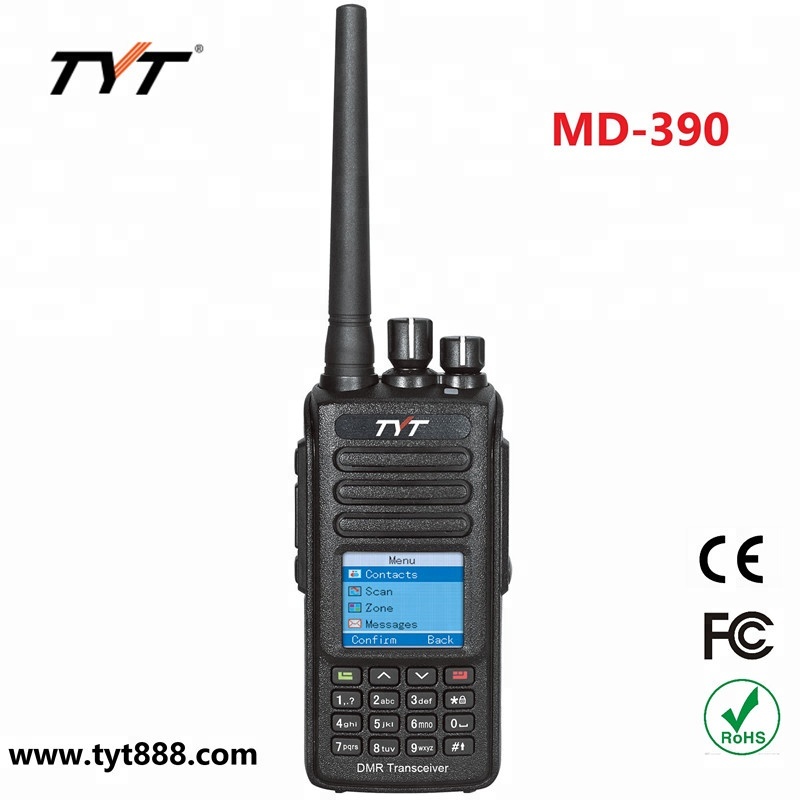 Новинка! IP 67 DMR водонепроницаемое радио Tyt TYT MD-390 DMR портативное цифровое радио с ЖК-дисплеем Совместимо с Mo torola