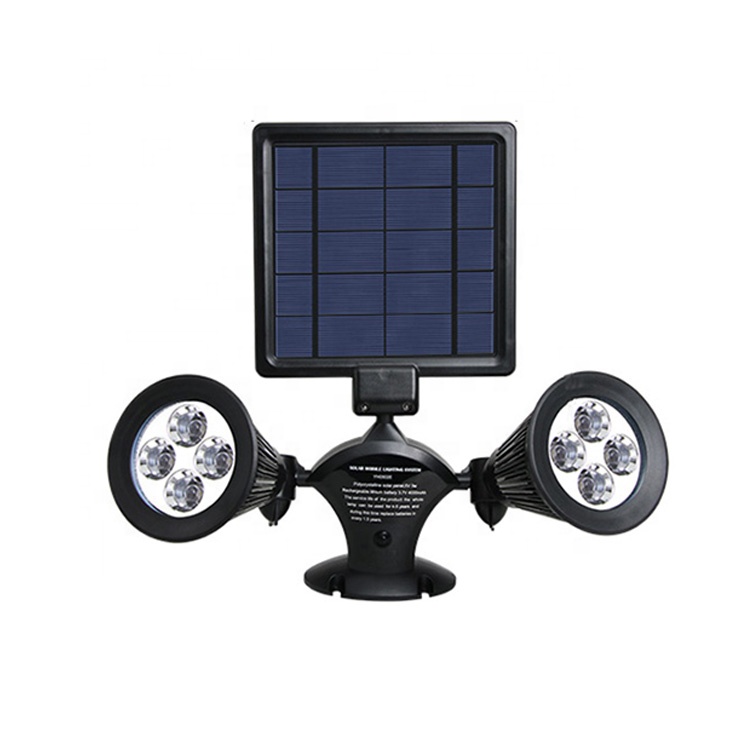 Оптовая продажа из Китая Сад 8 шт. LED двойной головок открытый настенный светильник