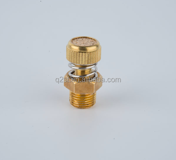 A Type Plastic Exhaust Muffling Throttle Valve pneumatic exhaust silencer