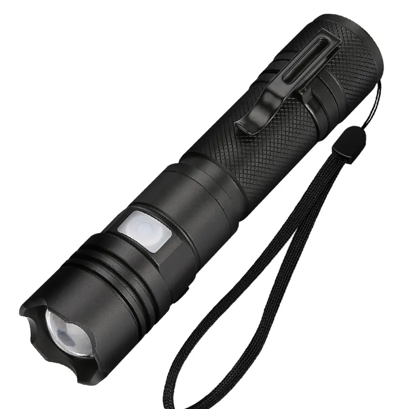 Лидер продаж на Amazon, светодиодный фонарик с фокусировкой, перезаряжаемый от USB светодиодный фонарик