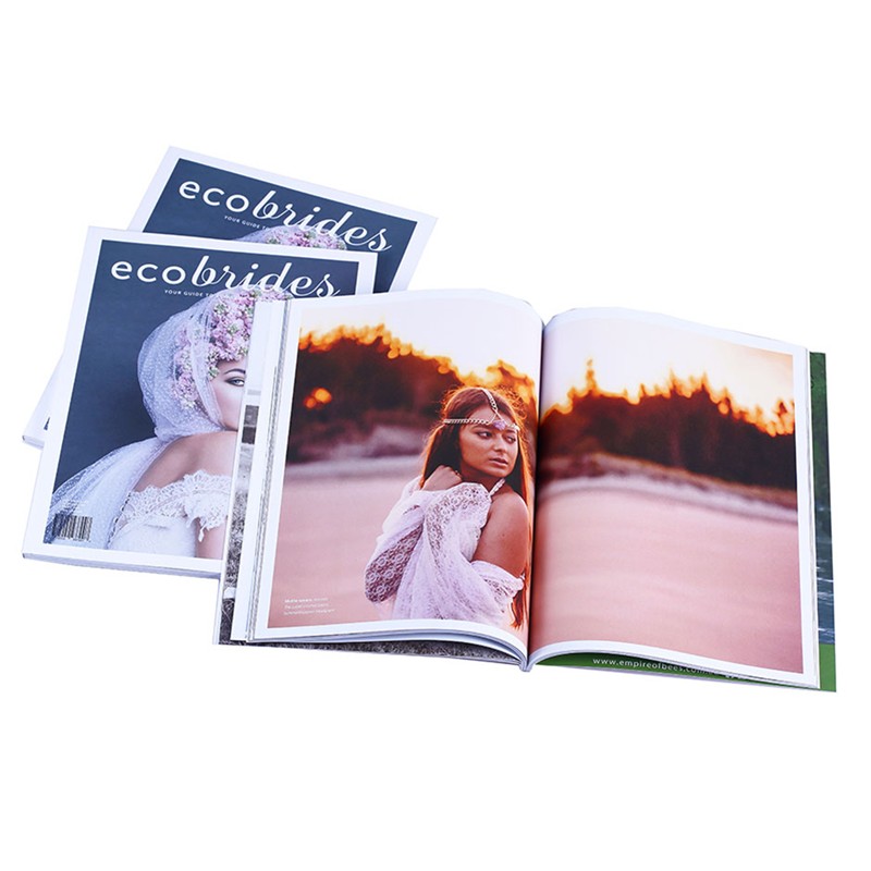 China Excellent Wedding Photo Beautiful Bride Magazine for New Couples Magazine Journal Color Printing