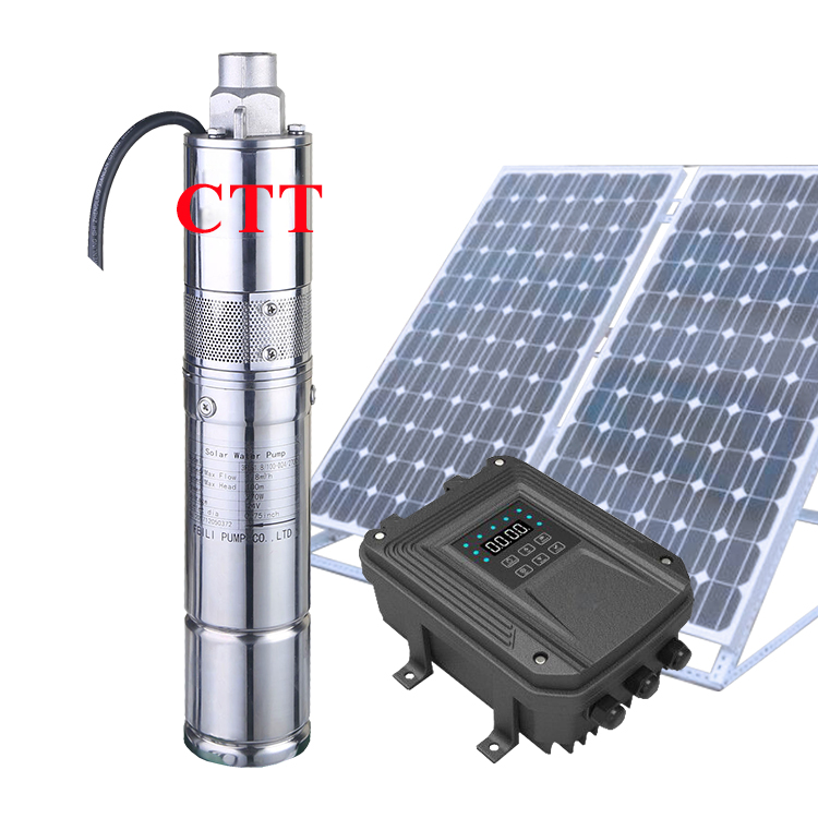 Bomba solar de pozo profundo de agua solar, водяной насос для сельского хозяйства, Уганда