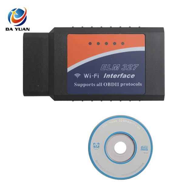 ELM007 по хорошей цене, Wi-Fi, ELM327 беспроводной OBD2 Авто диагностический сканер адаптер Scan инструмент для iPhone