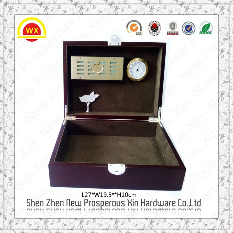 Деревянный ящик увлажнитель гигрометр оптовая торговля tpbaccp humidor сигары