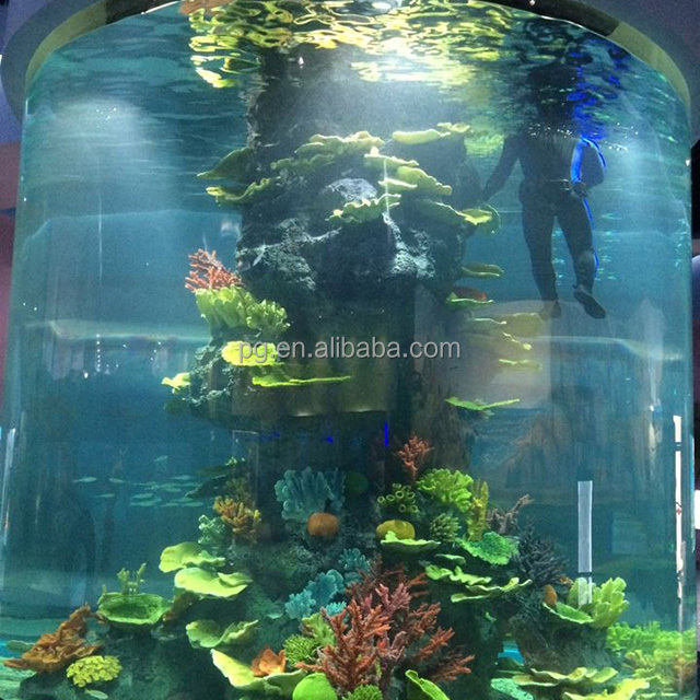 PG акриловый искусственный аквариум Коралловый риф морская соль