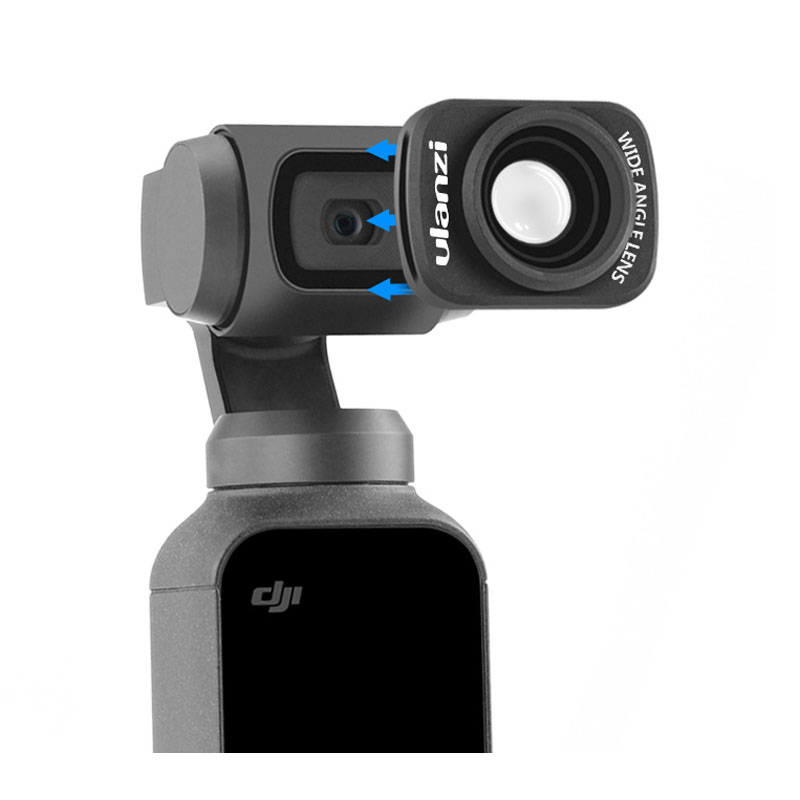 ULANZI OP-5 Магнитный широкоугольный объектив для камеры DJI Osmo карман