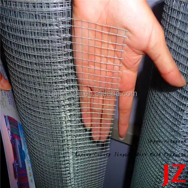 1/4 Inch Galvanized Welded Wire Mesh Galvanized and PVC Coated,stainless Steel Wire Square Plain Weave Customizable CN;HEB 10-20