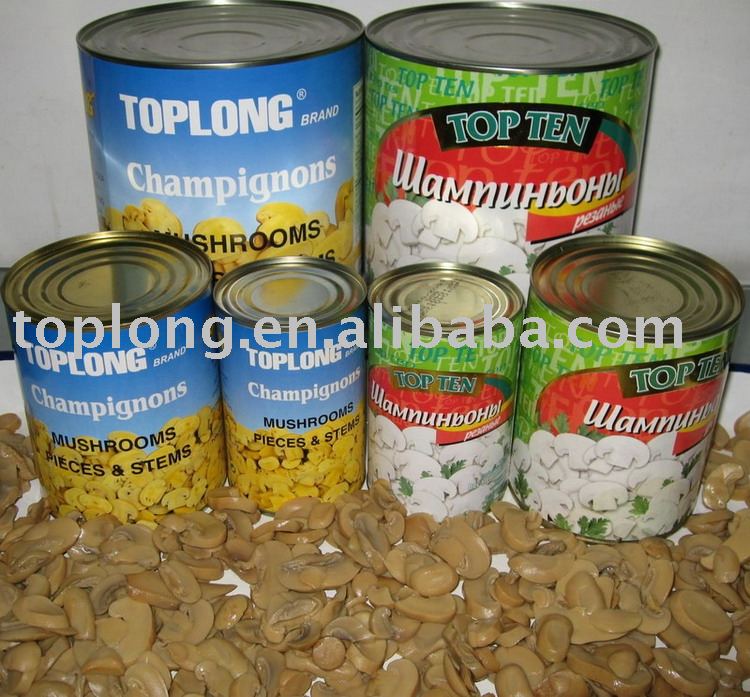 Консервированные шампиньоны ПНС