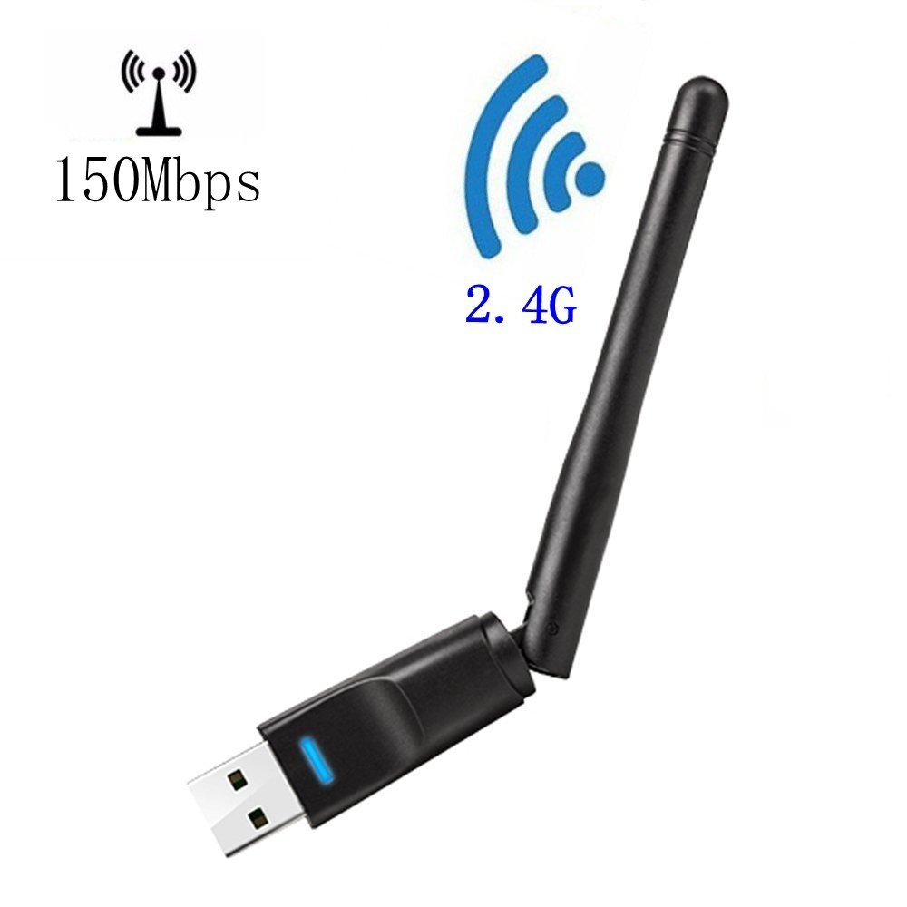 Usb-адаптер MTK7601, 150 Мбит/с, 802,11 b/g/n, с антенной 2 дБи