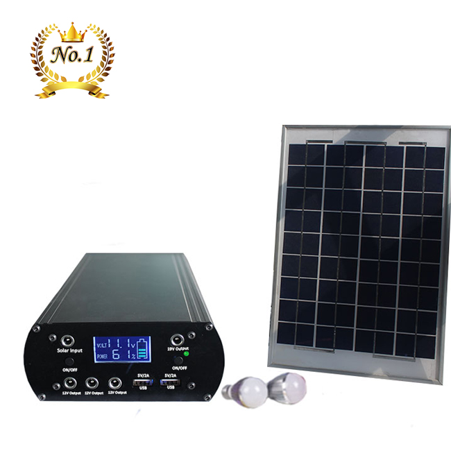 Солнечный дом освещение системы 12 В 10Ah 120WH большой ёмкость запасные аккумуляторы для телефонов светодиодные лампы ноутбука вентилятор солнечн