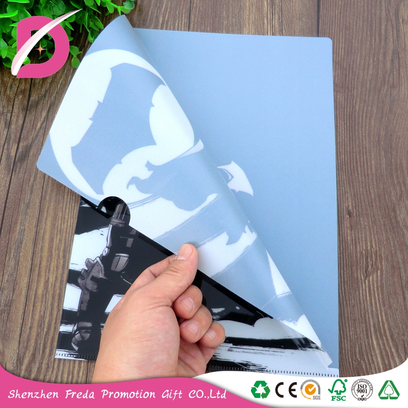 2018 wholesale office a4 presentation custom print file paper/PP/PVC folder