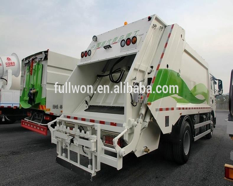 HOWO Транспортного средства для сбора отходов 210hp Euro4