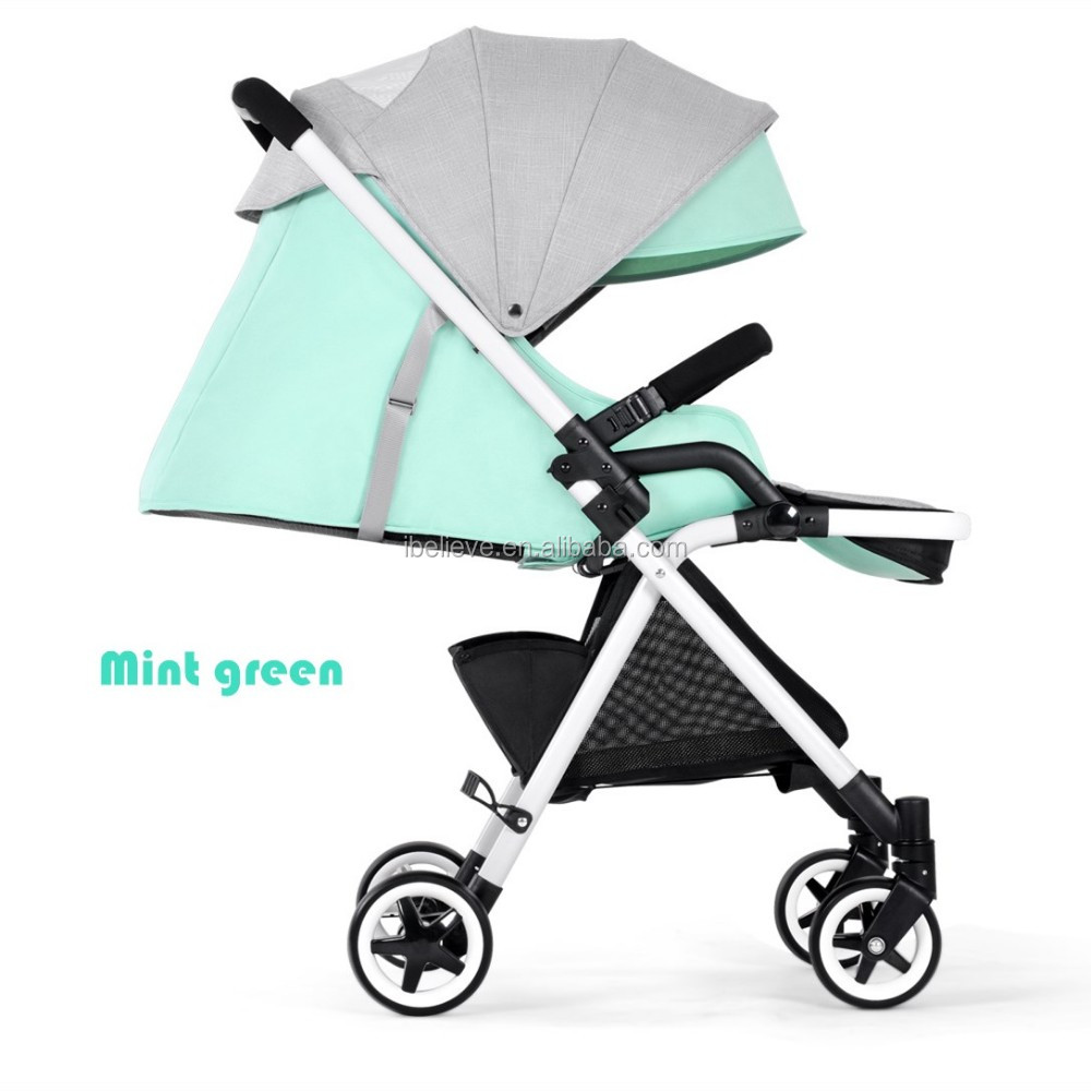 Новый стиль легкий вес, высокая пейзаж коляска Baby Jogger изображения с 5-точечный ремень безопасности