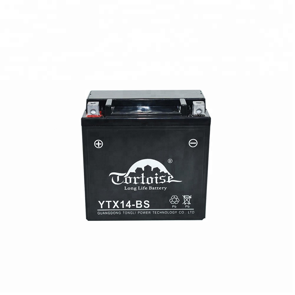 YTX14-BS 12V 14AH влажные взимается мотоцикл электровелосипед с литиево-ионной батареей, батарейный блок