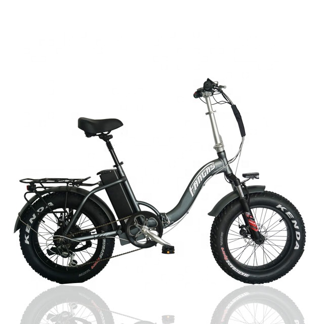 Fantas-Bike MAXWAY002 складной электрический велосипед для езды по бездорожью с толстыми шинами 500 Вт, снежный электровелосипед