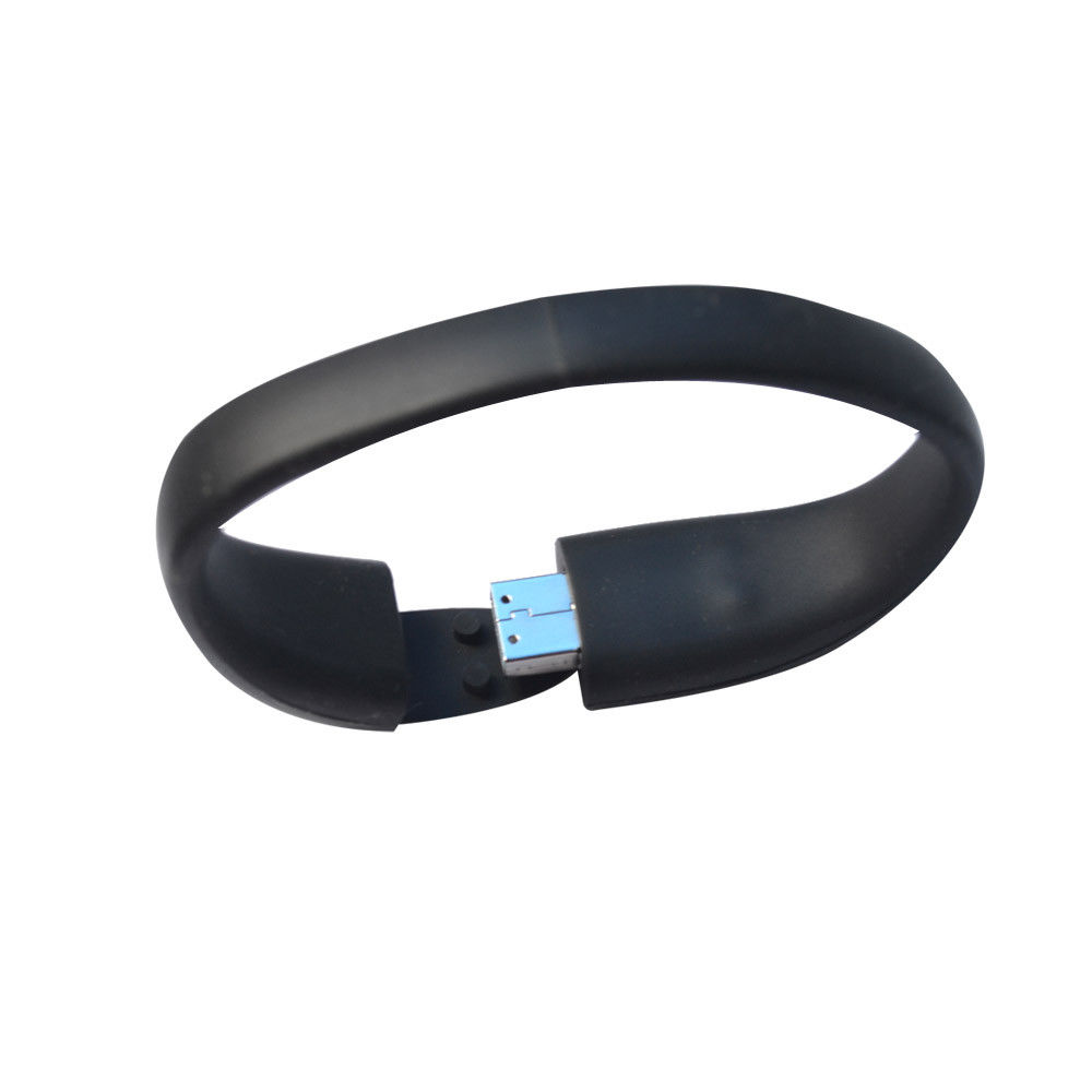 Novelty Custom Bracelet Memory 32Gb Band 3.0 Flash Pendrive Rubber Bracelet Flash 16Gb Stick