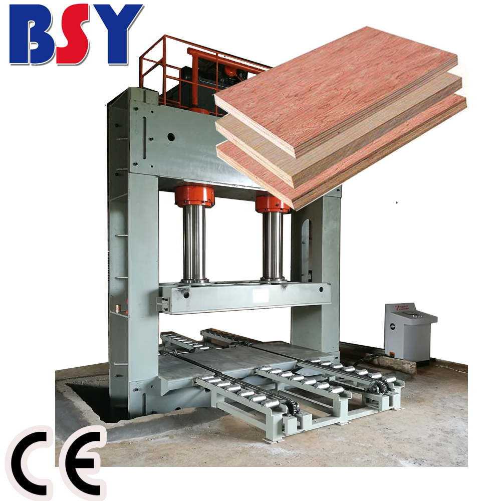 Plywood pre press machine