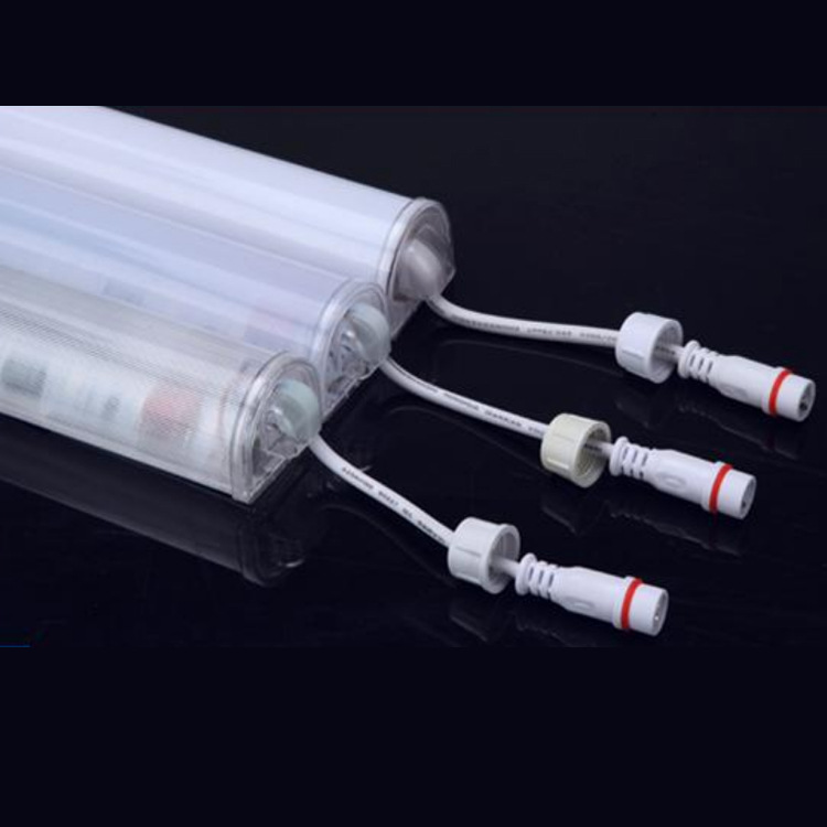 Украшение здания водонепроницаемый программируемый DMX RGB Цифровой светодиодный свет трубки