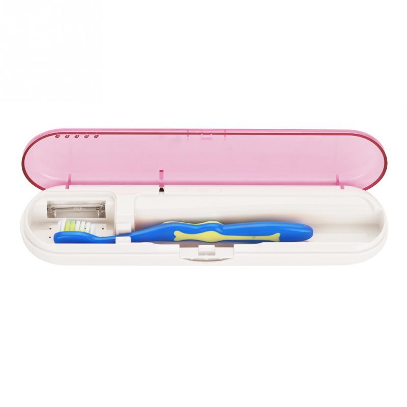 China Alibaba 2019 Portable UV LED Light Electric Toothbrush Sterilizer Travel Dental Toothbrush Sanitizer Kill 99.9% Bacteria