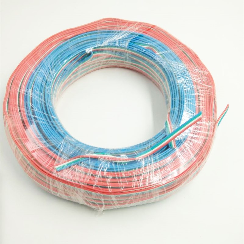 100 м/roll 4pin 18AWG ПВХ кабель для WS2801/UCS1903 светодиодный пиксель свет модуль светодиодные ленты интимные аксессуары