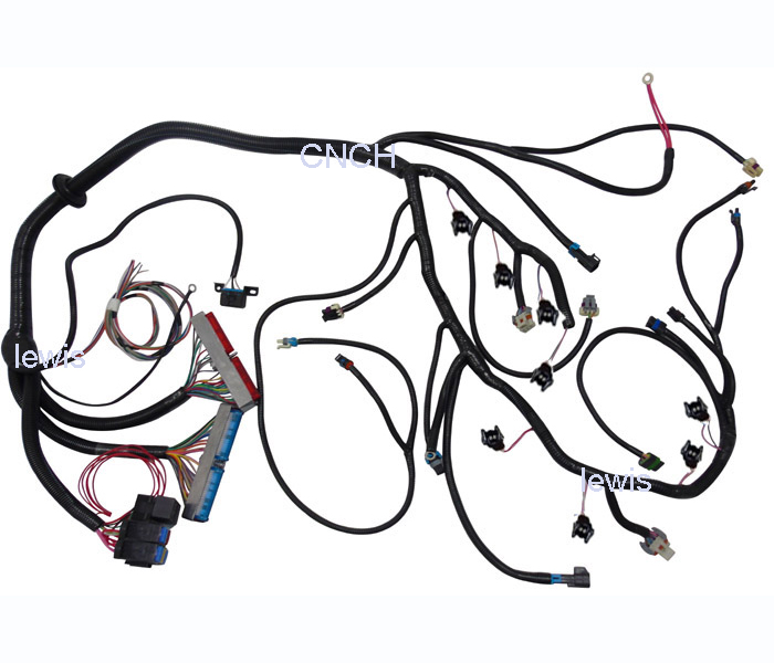 Standalone LS wiring harness For GM LS1 VORTEC DBC Manual Trans Wire Swap Car Trucks