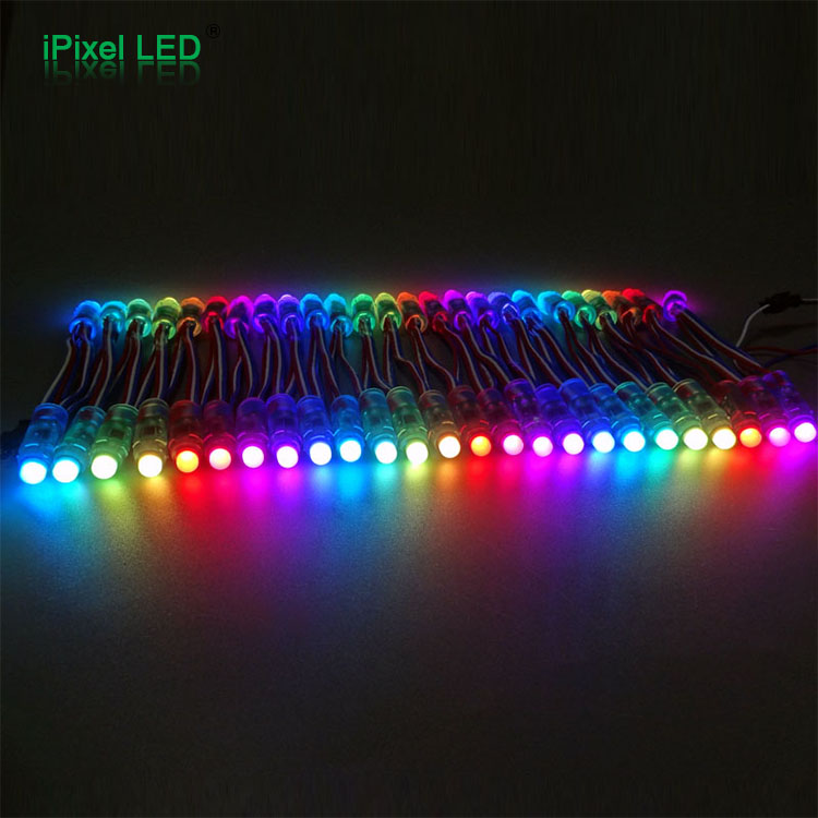 Круглый цифровой rgb led пиксель с ic ucs 1903 12 мм 5v
