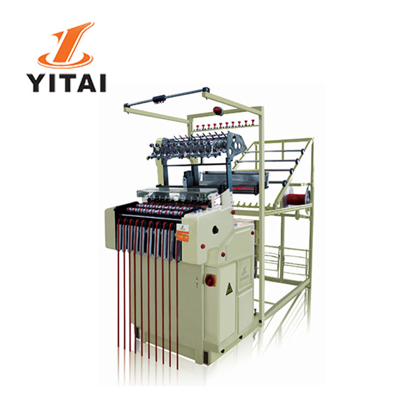 YITAI Factory High Speed Automatic Narrow Fabric Webbing Zipper Tape Machine Belt Making Needle Loom