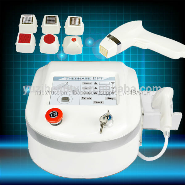 Лучший 2 IN 1 дробной ВЧ РФ дробная Micro Needle Micro-Needle Долевое РФ